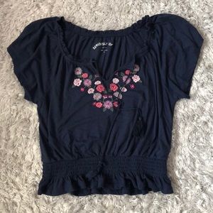 Super soft and embroidered shirt